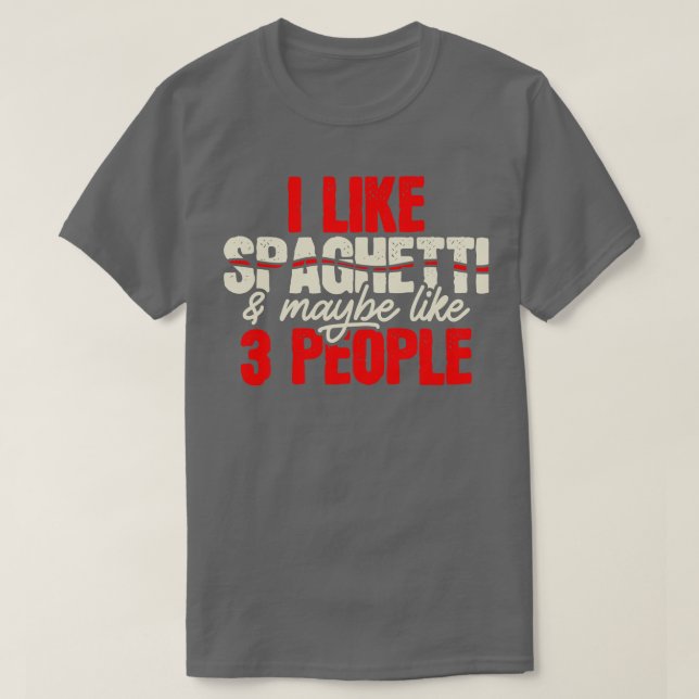 Spaghetti T-Shirt (Design Front)