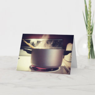 "Spaghetti Time" Get Well Card