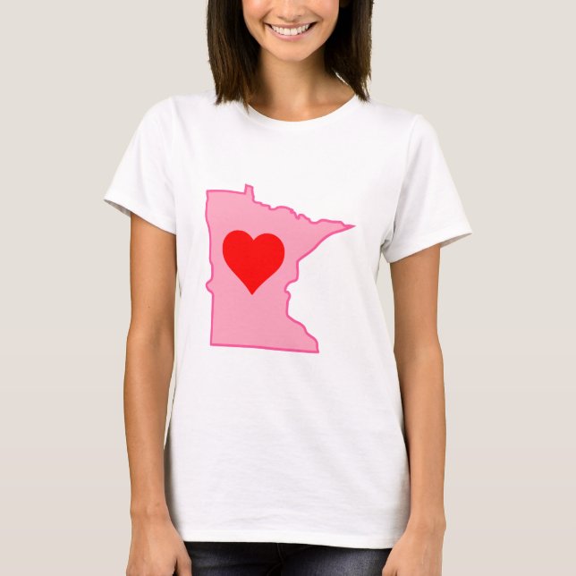 Spaghetti Top - I Love Minnesota (Front)