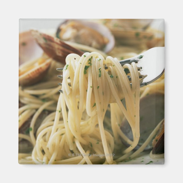 Spaghetti Vongole Bianco Magnet (Front)