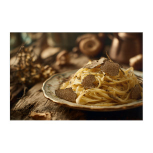 Spaghetti with Truffle Butter Acrylic Print