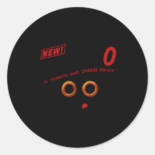 Spaghettios Classic Round Sticker