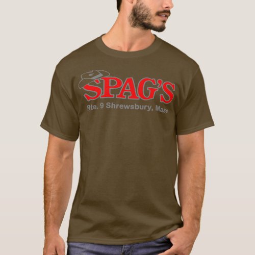 SPAGS Rte 9 Shrewsbury Massachusetts Nostalgia Vi T_Shirt