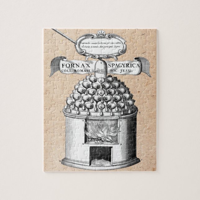 Spagyric Herbal Medicine Jigsaw Puzzle (Vertical)