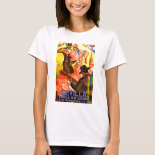 Spain 1949 Seville April Fair Poster T-Shirt