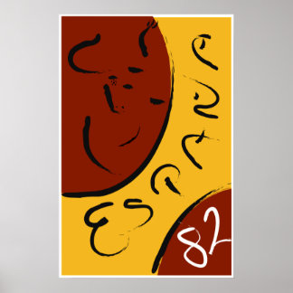 Spain 1982 World Cup Poster