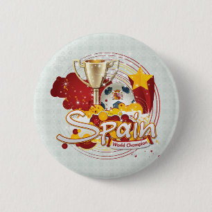 Spain 2010 World cup Button