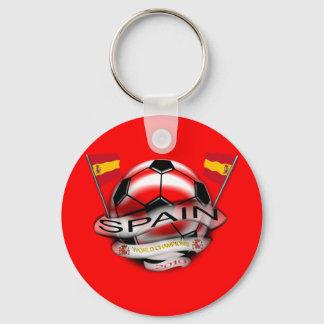 Spain 2010 World Cup World Champions Keychain