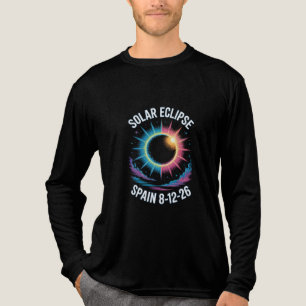 Spain 2026 Eclipse Shirt Solar Event Commemorative