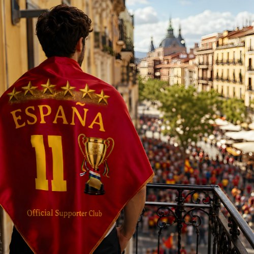 Spain 2026 Global Games: Gold Trophy & Jersey 11 | Scarf