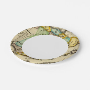 Spain 4 paper plates