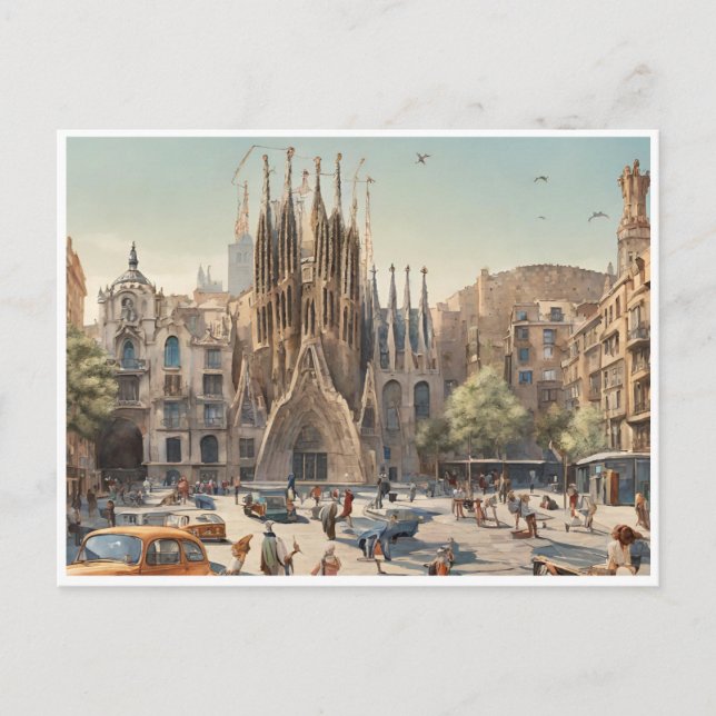 Spain (5) postcard (Front)