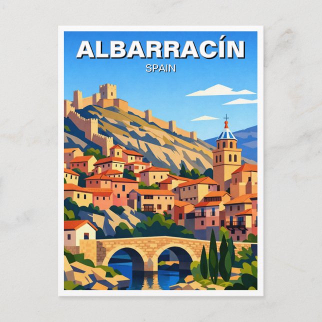 Spain Albarracín Postcard (Front)