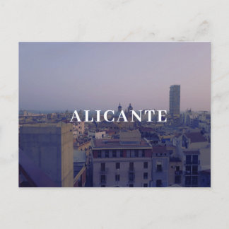Spain Alicante Postcard