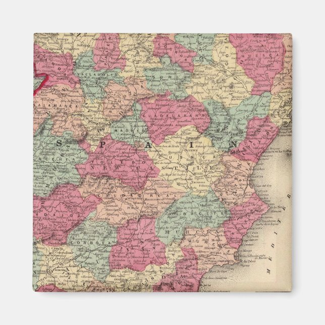 Spain and Portugal 13 Magnet (Front)