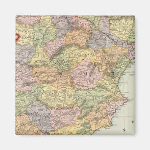 Spain and Portugal 14 Magnet