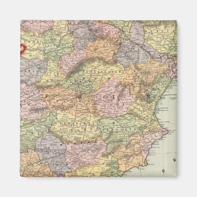 Spain and Portugal 14 Magnet (Front)