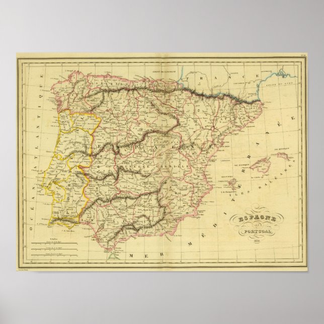 Spain and Portugal 15 Poster (Front)