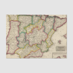 Spain and Portugal 19 Tissue Paper