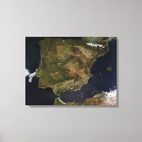 Spain and Portugal 3 Canvas Print