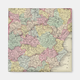 Spain And Portugal 3 Magnet