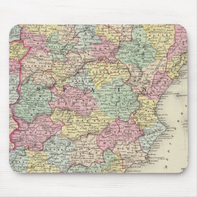 Spain And Portugal 3 Mouse Pad (Front)
