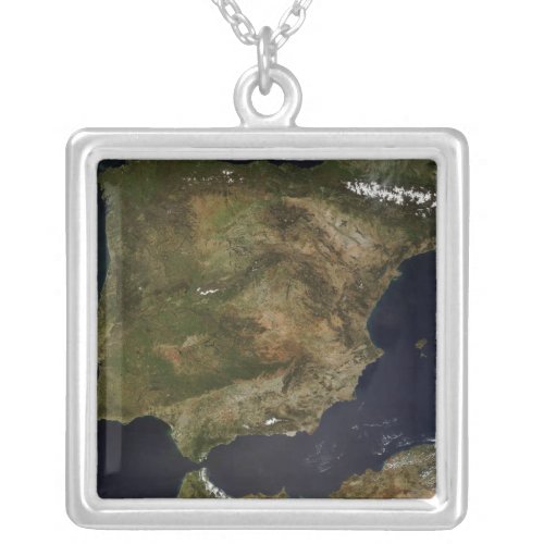 Spain and Portugal 3 Silver Plated Necklace