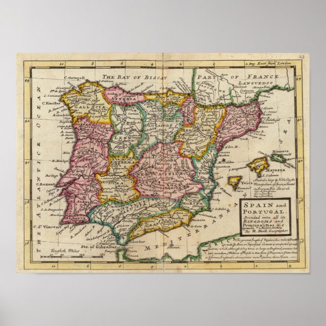 Spain and Portugal 6 Poster (Front)