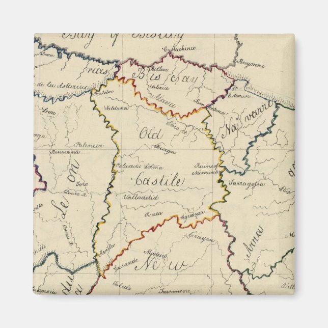 Spain and Portugal 8 Magnet (Front)