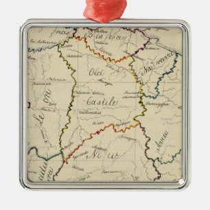 Spain and Portugal 8 Metal Ornament