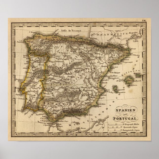 Spain and Portugal 9 Poster (Front)