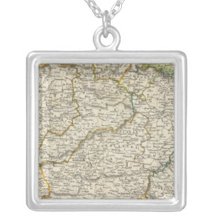 Spain and Portugal 9 Silver Plated Necklace