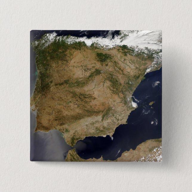 Spain and Portugal Button (Front)