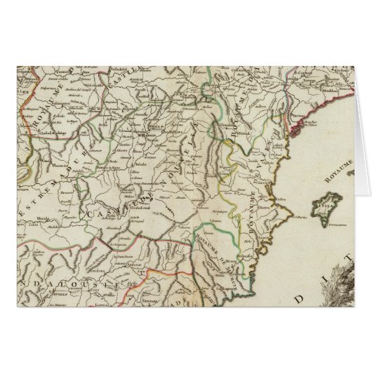 Spain and Portugal Postal Roads (Front Horizontal)