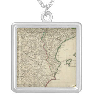 Spain and Portugal Silver Plated Necklace