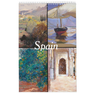 Spain Art Calendar