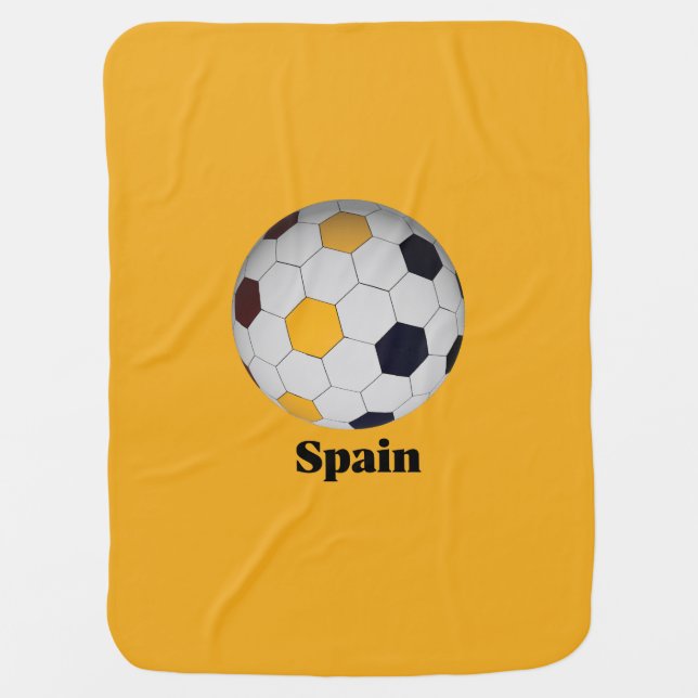 Spain Baby Blanket (Front)