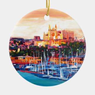 Spain Balearic Island Palma De Mallorca Ceramic Ornament