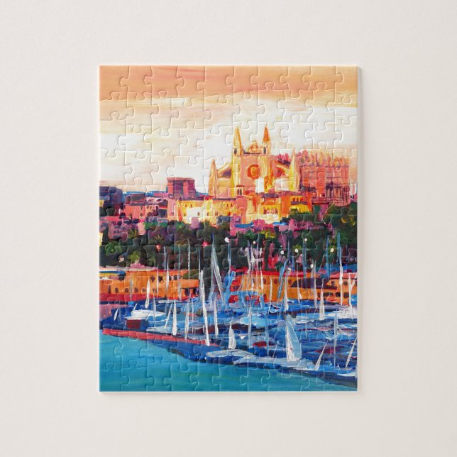 Spain Balearic Island Palma De Mallorca Jigsaw Puzzle (Vertical)