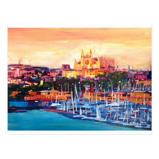 Spain Balearic Island Palma De Mallorca Postcard | Zazzle