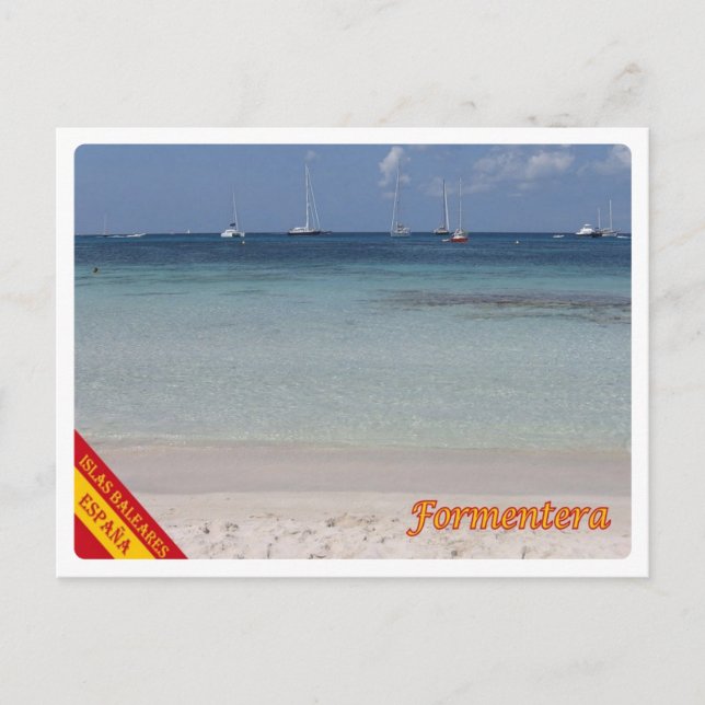 Spain - Balearic Islands - Formentera - Postcard (Front)