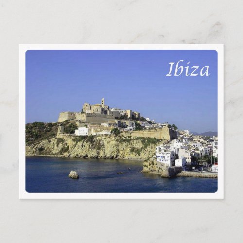 Spain _ Balearic Islands _ Ibiza _ Eivissa _ Postcard