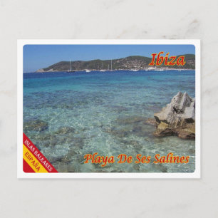 Spain - Balearic Islands - Ibiza - Eivissa - Postcard