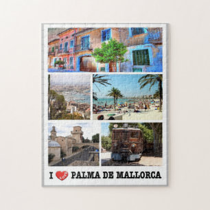 Spain - Balearic Islands - Majorca - I Love - Jigsaw Puzzle