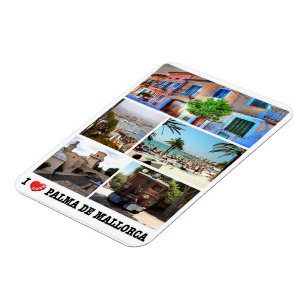 Spain - Balearic Islands - Majorca - I Love - Magn Magnet