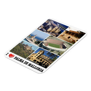 Spain - Balearic Islands - Majorca - I Love - Magn Magnet