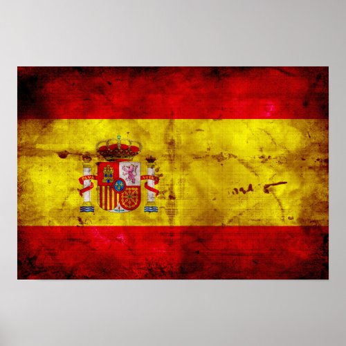 Spain bandera de Espaa Poster