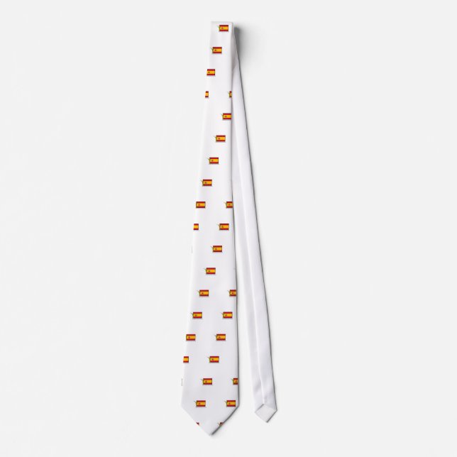 SPAIN BARCELONA MISSION LDS CTR NECK TIE (Front)