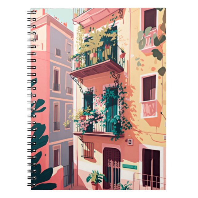 Spain Barcelona Notebook (Front)
