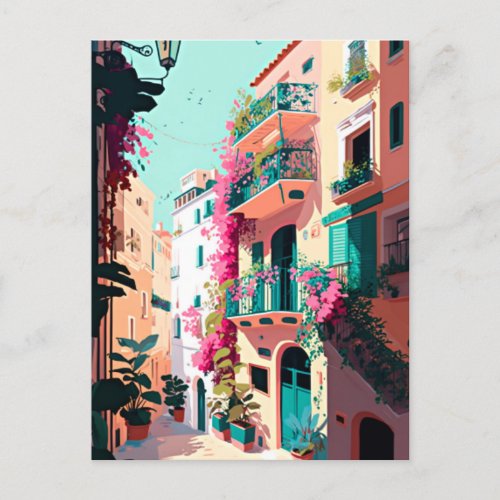 Spain Barcelona Postcard